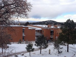 View of SFH and ESL, taken from Jones Balcony