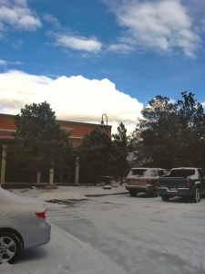 View of SFH taken from Weigle parking lot