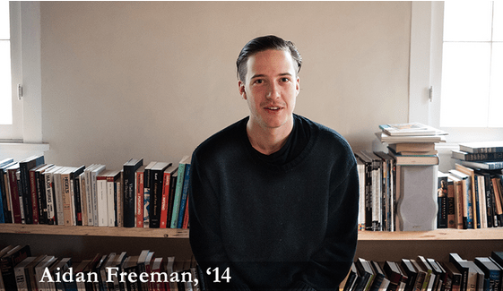 Aidan's Bookshelf at St. John's College West