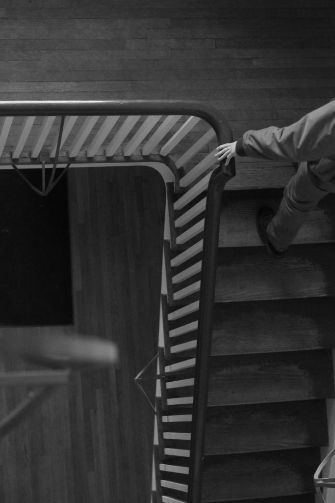 Stairway in Mcdowell Hall